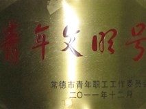2011年常德市青年職工工作委員會授牌